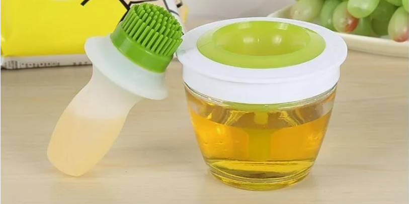 Dispensador de Aceite con Brocha de Silicona
